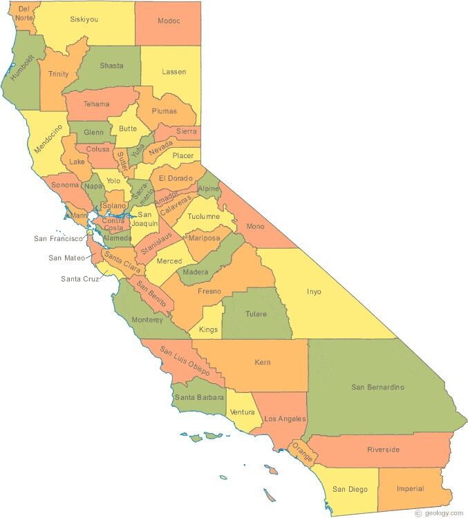 Estimating Services offered in Californian Counties
