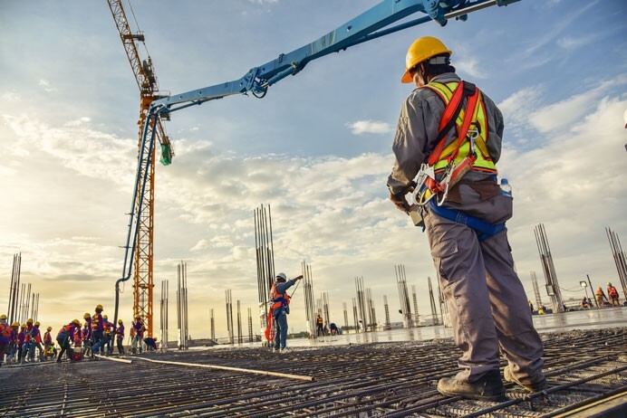 Construction-site-man-hours-calculation
